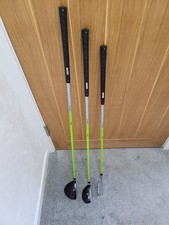 3 Junior Flex Golf Clubs